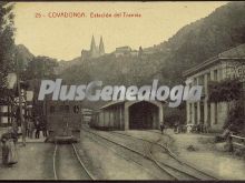 Estación del tranvía, covadonga (asturias)