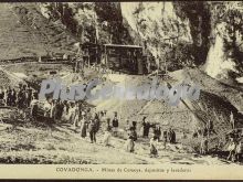 Minas de comeya, depositos y lavaderos, covadonga (asturias)