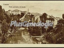 Vista parcial de cuenca y el río júcar