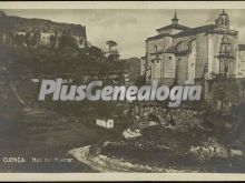 Vista en blanco y negro de la hoz de huércar de cuenca