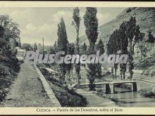 Puente de los descalzos, sobre el júcar de cuenca