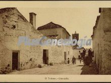 Una calle de el toboso (toledo)