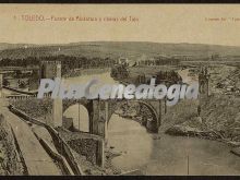 Puente de alcántara y riberas del tajo de toledo