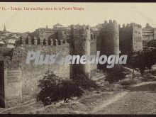 Las murallas de toledo cerca de la puerta visagra