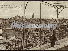 Vista general desde la virgen del valle de toledo