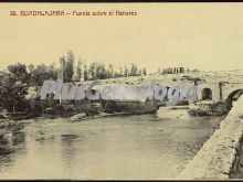 Puente sobre el henares de guadalajara