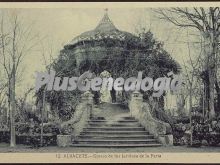 Kiosco de los jardines de la feria de albacete