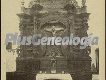 Altar del cristo de la vega de socuéllamos (ciudad real)