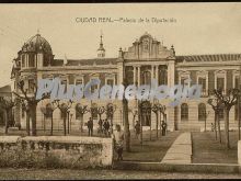 Vista frontal del palacio de la diputación de ciudad real