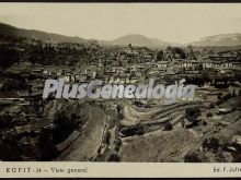 Vista parcial en Blanco y Negro de Rupit (Barcelona)