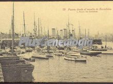 Puerto de Barcelona visto desde el muelle