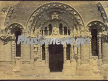 Fachada de la Cripta del Templo Nacional expiatorio Tibidabo en Barcelona