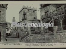 Palacio del Conde de Feliñanes (el rincón del triste) Cambados (Pontevedra) y gradas de Santiago en Barcelona