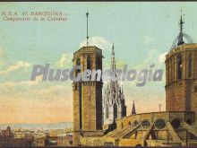Campanario de la Catedral de Barcelona