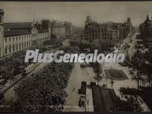 Avenida José Antonio en Barcelona