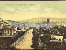 Avenida del Tibidabo en Barcelona