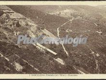 Vista Aérea del Funicular del Tibidabo en barcelona