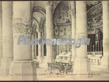 Interior de la Cripta del Templo Nacional expiatorio en el Tibidabo en Barcelona