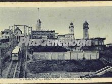 Edificios de la Cúspide del Monte Tibidabo en Barcelona