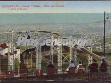 Ferrocarril Aéreo del monte Tibidabo en Barcelona