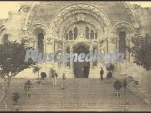 Fachada del Templo del Tibidabo en Barcelona