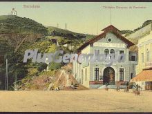 Estación del Funicular del Tibidabo en Barcelona