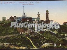 Cumbre del Tibidabo en Barcelona