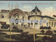 Iglesia del Sagrado Corazón y Hotel en la cúspide del Tibidabo.