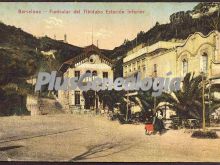 Estación inferior del Funicular del Tibidabo en Barcelona