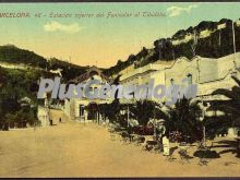 Estación inferior del Funicular del Tibidabo en Barcelona