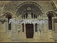 Fachada de la Cripta del Templo nacional expiatorio del Tibidabo en Barcelona