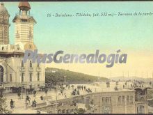 Terrazas de la Cumbre del Tibidabo en Barcelona