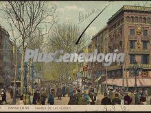 Rambla de las Flores en Barcelona