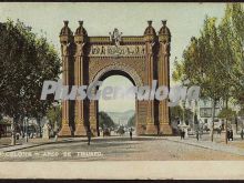 Arco del Triunfo en Barcelona
