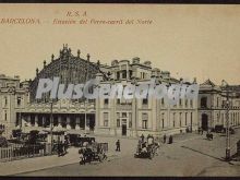 Estación del ferrocarril del Norte en Barcelona