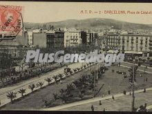 Plaza de Cataluña en Barcelona