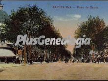 Paseo de Gracia en Barcelona