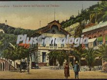 Estación inferior del tibidabo en barcelona