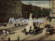 Monumento a Pitarra y Principal Palace en Barcelona