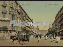 Rambla Cataluña en Barcelona