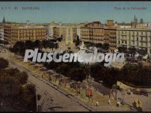 Plaza de la Universidad en Barcelona