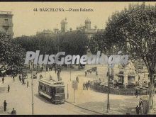 Plaza Palacio en Barcelona