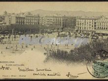 Plaza de Cataluña en Barcelona