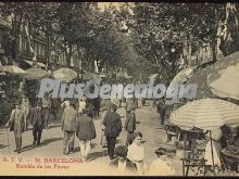 Rambla de las Flores en Barcelona