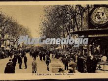 Rambla de Canaletas en Barcelona