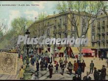 Plaza del Teatro de Barcelona