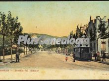 Avenida del Tibidabo de Barcelona
