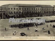 Instrucción Frente al Cuartel de Jaime I de Barcelona