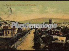 Avenida del Tibidabo de Barcelona