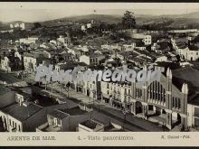 Vista panorámica de Arenys de Mar (Barcelona)